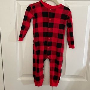 Hatley x Indigo plaid onesie 18-24 months